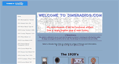 Desktop Screenshot of jimsradios.com